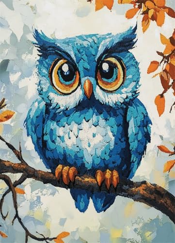 Wallphantom Tier Vogel Knüpfhaken-Teppich-Set,Cartoon-Eule,DIY-Häkelteppich für Erwachsene,Kinder,Anfänger,Teppich-Hakensets,kreatives Basteln,Heimdekoration,55x75cm Wallphantom Tier Vogel Knüpfhaken-Teppich-Set,Cartoon-Eule,DIY-Häkelteppich für Erwachsene,Kinder,Anfänger,Teppich-Hakensets,kreatives Basteln,Heimdekoration,55x75cm von Wallphantom