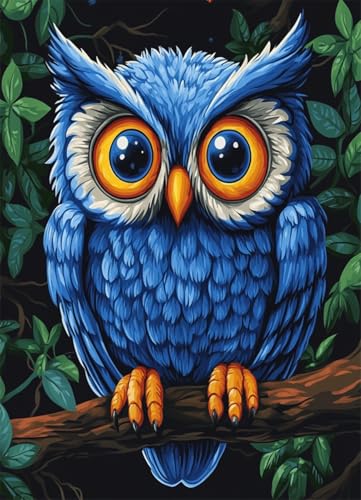 Wallphantom Tier Vogel Knüpfteppich Zum Selber Knüpfen-Sets,Cartoon-Eule,Diy-Knüpfteppich-Set Für Anfänger,Unfertiger Häkelteppich,Stickteppich,Heimdeko Geschenk,90x120cm Wallphantom Tier Vogel Knüpfteppich Zum Selber Knüpfen-Sets,Cartoon-Eule,Diy-Knüpfteppich-Set Für Anfänger,Unfertiger Häkelteppich,Stickteppich,Heimdeko Geschenk,90x120cm von Wallphantom
