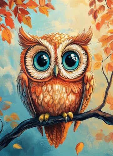 Wallphantom Tier Vogel Knüpfteppich Zum Selber Knüpfen-Sets,Cartoon-Eule,Vorgedrucktes Muster Teppich Stickerei Handwerk Für Erwachsene,Handarbeit Selbst Knüpfen Set,80x160cm Wallphantom Tier Vogel Knüpfteppich Zum Selber Knüpfen-Sets,Cartoon-Eule,Vorgedrucktes Muster Teppich Stickerei Handwerk Für Erwachsene,Handarbeit Selbst Knüpfen Set,80x160cm von Wallphantom
