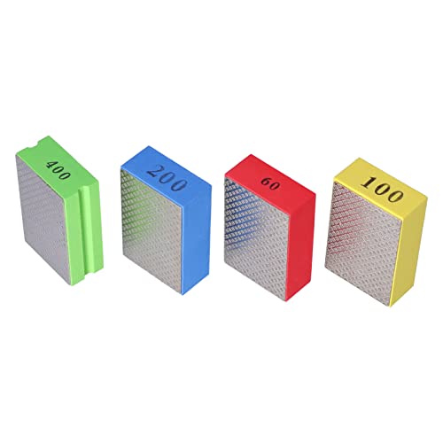 4 Stück Diamant Hand Polier Pads Fliesen Stein Trimmen Entgraten 60# 100# 200# 400# Grit 4 Stück Diamant Hand Polier Pads Fliesen Stein Trimmen Entgraten 60# 100# 200# 400# Grit von Walmeck