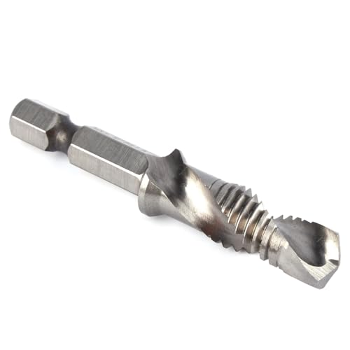 M10 HSS 1/4 Hex Shank Drill & Tap Taper Bohrbits Elektrowerkzeugteil für Weiche Metalle Aluminiumeisen M10 HSS 1/4 Hex Shank Drill & Tap Taper Bohrbits Elektrowerkzeugteil für Weiche Metalle Aluminiumeisen von Walmeck