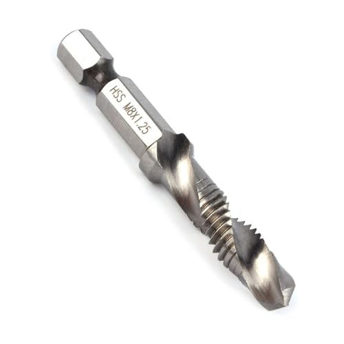 M8 HSS HEX SHANK -Bohrmaschine Tap Taper Bits Elektrowerkzeugteil für Weiche Metall -Aluminium -Eisenbenutzer M8 HSS HEX SHANK -Bohrmaschine Tap Taper Bits Elektrowerkzeugteil für Weiche Metall -Aluminium -Eisenbenutzer von Walmeck