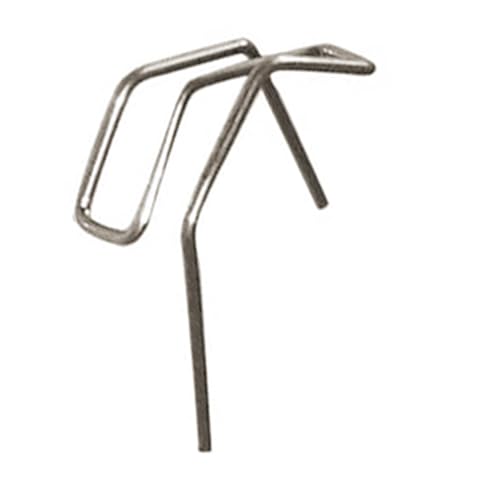 Walmeck 100 PCs/Set 0,6 Mm-0,8 Mm, Edelstahlschweißnägel mit Separatem Aufbewahrungsbox, Ideal für Nylon, PVC, ABS-Kunststoffreparatur (0,8 mm in der Ecke) von Walmeck