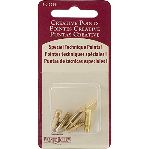 Walnut Hollow Ersatzspitzen Tips für Holzöfen und heiße Werkzeuge, Set Nr. 1 Walnut Hollow Ersatzspitzen Tips für Holzöfen und heiße Werkzeuge, Set Nr. 1 von Walnut Hollow