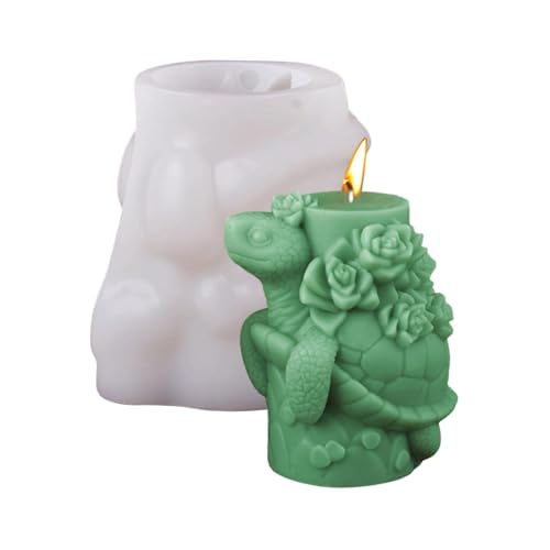 Walopola Schildkröten-Kerzenform | Schildkröten-Diffusor-Stein-Ornament-Form – 3D-Tier-Ton-Harz-Gießformen, Bastelbedarf Walopola Schildkröten-Kerzenform | Schildkröten-Diffusor-Stein-Ornament-Form – 3D-Tier-Ton-Harz-Gießformen, Bastelbedarf von Walopola