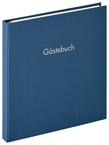 walther design Gästebuch Fun GB-206-L, 26x25 cm, blau von Walther