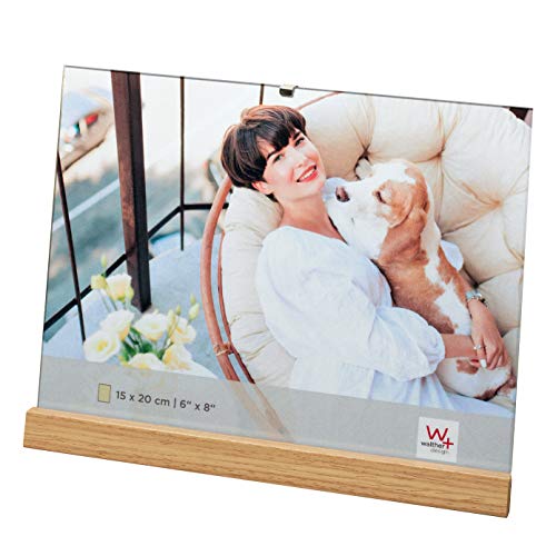 walther design Bilderrahmen natur 15 x 20 cm Holz-Portraitrahmen, Querformat Simplicity YQ520H von walther design