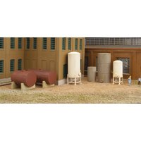 Lagertanks, 6 Stück Lagertanks, 6 Stück von Walthers