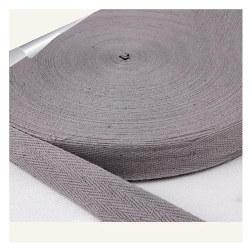 Baumwoll Gurtband Twill-Band schrägband Baumwolle Fischgräten Webbing weiches natürliches Gurtband für Kleidung Nähen DIY Kunsthandwerk Geschenkverpackungen28. BeigegrauBreite: 1 cm,45Yards Baumwoll Gurtband Twill-Band schrägband Baumwolle Fischgräten Webbing weiches natürliches Gurtband für Kleidung Nähen DIY Kunsthandwerk Geschenkverpackungen28. BeigegrauBreite: 1 cm,45Yards von Waltonalice