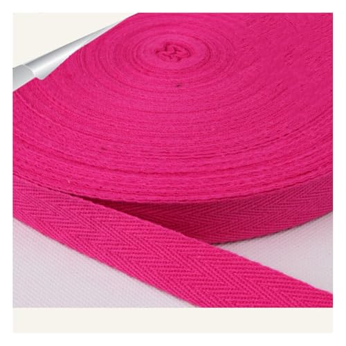 Baumwoll Gurtband Twill-Band schrägband Baumwolle Fischgräten Webbing weiches natürliches Gurtband für Kleidung Nähen DIY Kunsthandwerk Geschenkverpackungen7. RosaBreite: 1 cm,45Yards Baumwoll Gurtband Twill-Band schrägband Baumwolle Fischgräten Webbing weiches natürliches Gurtband für Kleidung Nähen DIY Kunsthandwerk Geschenkverpackungen7. RosaBreite: 1 cm,45Yards von Waltonalice