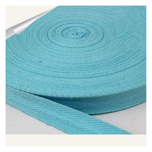 Baumwoll Gurtband Twill-Band schrägband baumwolle Fischgräten Webbing weiches natürliches Gurtband für Kleidung Nähen DIY Kunsthandwerk Geschenkverpackungen23. HimmelblauBreite:2cm,45Yards Baumwoll Gurtband Twill-Band schrägband baumwolle Fischgräten Webbing weiches natürliches Gurtband für Kleidung Nähen DIY Kunsthandwerk Geschenkverpackungen23. HimmelblauBreite:2cm,45Yards von Waltonalice
