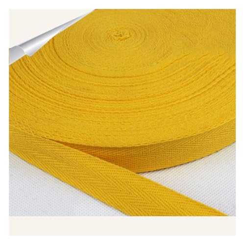 Baumwoll Gurtband Twill-Band schrägband baumwolle Fischgräten Webbing weiches natürliches Gurtband für Kleidung Nähen DIY Kunsthandwerk GeschenkverpackungenHellgelbBreite:2cm,45Yards Baumwoll Gurtband Twill-Band schrägband baumwolle Fischgräten Webbing weiches natürliches Gurtband für Kleidung Nähen DIY Kunsthandwerk GeschenkverpackungenHellgelbBreite:2cm,45Yards von Waltonalice
