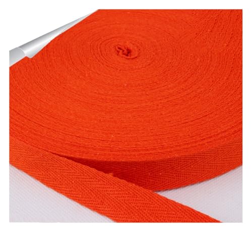 Baumwoll Gurtband Twill-Band schrägband baumwolle Fischgräten Webbing weiches natürliches Gurtband für Kleidung Nähen DIY Kunsthandwerk GeschenkverpackungenOrangeBreite: 1 cm,45Yards Baumwoll Gurtband Twill-Band schrägband baumwolle Fischgräten Webbing weiches natürliches Gurtband für Kleidung Nähen DIY Kunsthandwerk GeschenkverpackungenOrangeBreite: 1 cm,45Yards von Waltonalice
