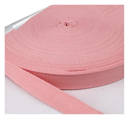 Baumwoll Gurtband Twill-Band schrägband baumwolle Fischgräten Webbing weiches natürliches Gurtband für Kleidung Nähen DIY Kunsthandwerk GeschenkverpackungenRosaBreite: 1 cm,45Yards Baumwoll Gurtband Twill-Band schrägband baumwolle Fischgräten Webbing weiches natürliches Gurtband für Kleidung Nähen DIY Kunsthandwerk GeschenkverpackungenRosaBreite: 1 cm,45Yards von Waltonalice