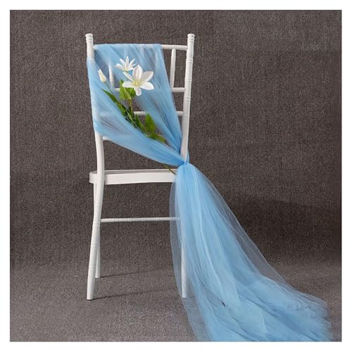 Waltonalice 2 Stück Hochzeit Stuhlhussen 200X150cm Stuhlschleifen Organza Tüll Stuhlschärpen Hochzeit Gangstuhl Deko Organza Stoff Stuhl Band für Hochzeit Party Dekoration Himmelblau Waltonalice 2 Stück Hochzeit Stuhlhussen 200X150cm Stuhlschleifen Organza Tüll Stuhlschärpen Hochzeit Gangstuhl Deko Organza Stoff Stuhl Band für Hochzeit Party Dekoration Himmelblau von Waltonalice