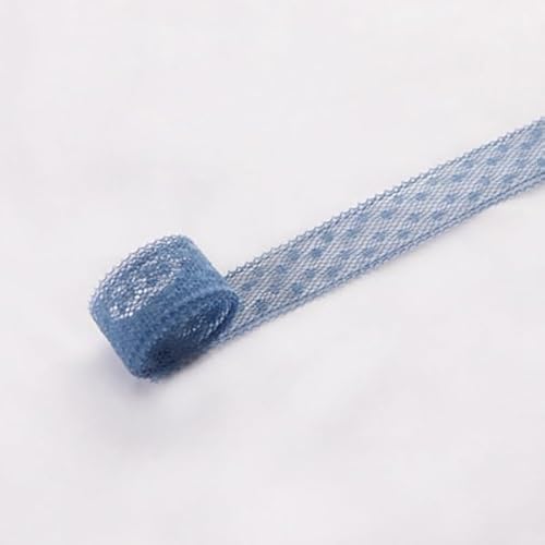Waltonalice 50 Yards Spitzenband Vintage 1.8 cm breit Seidenbänder Spitzenborte Spitzenstoff Dekoband Zierband Geschenkband für Basteln Nähen Hochzeit Deko Scrapbooking Tischdekoration Dunkelblau Waltonalice 50 Yards Spitzenband Vintage 1.8 cm breit Seidenbänder Spitzenborte Spitzenstoff Dekoband Zierband Geschenkband für Basteln Nähen Hochzeit Deko Scrapbooking Tischdekoration Dunkelblau von Waltonalice