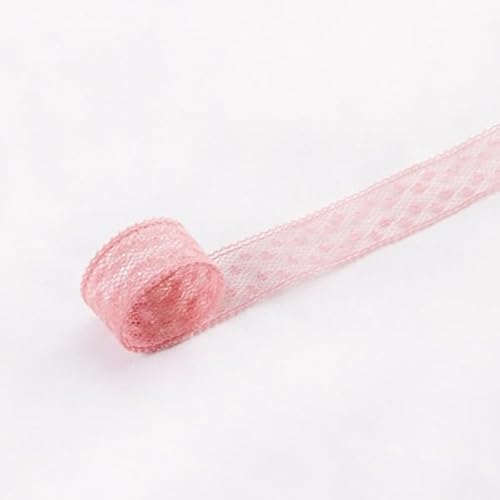 Waltonalice 50 Yards Spitzenband Vintage 1.8 cm breit Seidenbänder Spitzenborte Spitzenstoff Dekoband Zierband Geschenkband für Basteln Nähen Hochzeit Deko Scrapbooking Tischdekoration Nude-Rosa Waltonalice 50 Yards Spitzenband Vintage 1.8 cm breit Seidenbänder Spitzenborte Spitzenstoff Dekoband Zierband Geschenkband für Basteln Nähen Hochzeit Deko Scrapbooking Tischdekoration Nude-Rosa von Waltonalice