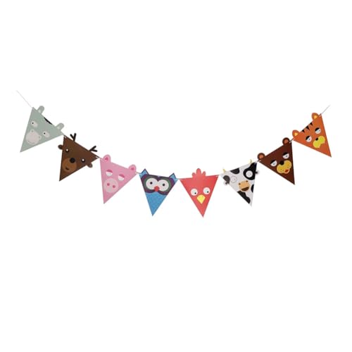 Waltonalice Geburtstag Banner Party Dekoration Hängedekoration Girlande Kinderzimmer Deko zum Aufhängen Kindergeburtstag hausbett deko Mädchen und Jungen 8 Dreiecksfahnen mit Tiermotiven Waltonalice Geburtstag Banner Party Dekoration Hängedekoration Girlande Kinderzimmer Deko zum Aufhängen Kindergeburtstag hausbett deko Mädchen und Jungen 8 Dreiecksfahnen mit Tiermotiven von Waltonalice