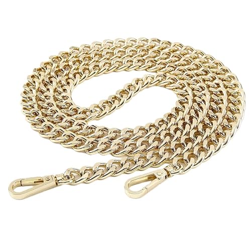 Waltonalice Metall Taschenkette 120cm/47.2in Gold Schulterriemen Ersatz Handtaschenketten Geldbörsen Riemen Kette Abnehmbare Taschen Kette für Tasche Handtaschen Umhängetasche Gold Waltonalice Metall Taschenkette 120cm/47.2in Gold Schulterriemen Ersatz Handtaschenketten Geldbörsen Riemen Kette Abnehmbare Taschen Kette für Tasche Handtaschen Umhängetasche Gold von Waltonalice