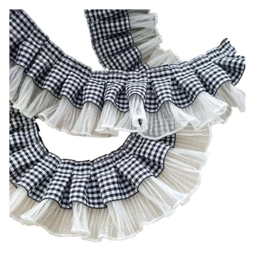 Waltonalice Spitzenband Mit Karomuster Rüschenband Plissee Spitze Band spitzenborten bordüre Stoff für DIY Näharbeiten Kleid Bekleidung Kragen Kleidung Dekor Weiß 1 Meter Waltonalice Spitzenband Mit Karomuster Rüschenband Plissee Spitze Band spitzenborten bordüre Stoff für DIY Näharbeiten Kleid Bekleidung Kragen Kleidung Dekor Weiß 1 Meter von Waltonalice