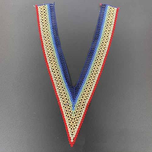 Waltonalice Stickerei Ausschnitt Ausschnittdekoration Falscher Kragen zum Aufnähen Ausschnitt Applikationen Hohle Kleidungsbesätze Ausschnitt verkleinern für T-Shirt Kleid DIY HandarbeitYS01 Waltonalice Stickerei Ausschnitt Ausschnittdekoration Falscher Kragen zum Aufnähen Ausschnitt Applikationen Hohle Kleidungsbesätze Ausschnitt verkleinern für T-Shirt Kleid DIY HandarbeitYS01 von Waltonalice