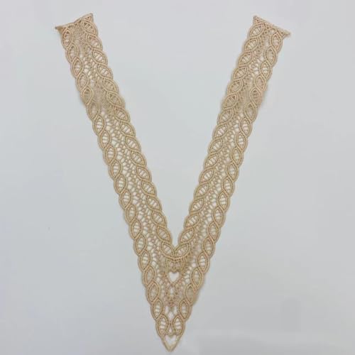 Waltonalice Stickerei Ausschnitt Ausschnittdekoration Falscher Kragen zum Aufnähen Ausschnitt Applikationen Hohle Kleidungsbesätze Ausschnitt verkleinern für T-Shirt Kleid DIY HandarbeitYS02 Waltonalice Stickerei Ausschnitt Ausschnittdekoration Falscher Kragen zum Aufnähen Ausschnitt Applikationen Hohle Kleidungsbesätze Ausschnitt verkleinern für T-Shirt Kleid DIY HandarbeitYS02 von Waltonalice
