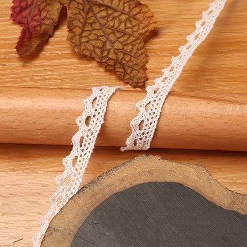 Waltonalice Vintage spitzenband Baumwolle Dekoband Zierband Spitzenstoff Spitzenbordüre Spitzenborte für DIY Nähen Handwerk Deko Hochzeit Deko Geschenkbox Weihnachtsdekoration Beige 1# 10 Meter Waltonalice Vintage spitzenband Baumwolle Dekoband Zierband Spitzenstoff Spitzenbordüre Spitzenborte für DIY Nähen Handwerk Deko Hochzeit Deko Geschenkbox Weihnachtsdekoration Beige 1# 10 Meter von Waltonalice