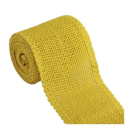 Waltonalice natürliches Juteband farbige Juteband-Rollen Bastelband Geschenkband für Urlaub Party Verpackung DIY Handwerk Hochzeit Dekoration Bastelarbeiten Kranz Party-Dekorationen Gelb 1 Rolle Waltonalice natürliches Juteband farbige Juteband-Rollen Bastelband Geschenkband für Urlaub Party Verpackung DIY Handwerk Hochzeit Dekoration Bastelarbeiten Kranz Party-Dekorationen Gelb 1 Rolle von Waltonalice