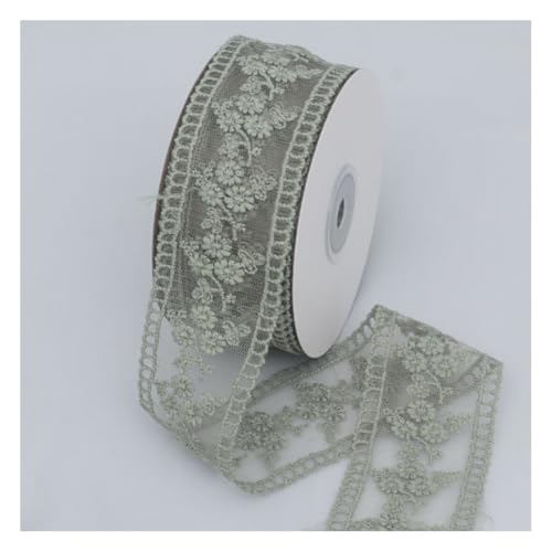 WaltonaliceSpitzenband mit Blumenmuster Spitzenbordüre Rolle Vintage-Stil für Geschenkverpackungen Valentinstag Blumen Basteln Nähen Brautschmuck HochzeitGrüne Spitzenborte10 Yards WaltonaliceSpitzenband mit Blumenmuster Spitzenbordüre Rolle Vintage-Stil für Geschenkverpackungen Valentinstag Blumen Basteln Nähen Brautschmuck HochzeitGrüne Spitzenborte10 Yards von Waltonalice