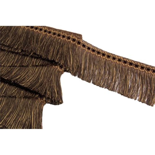 1 M 10cm Breit Quaste Fransenborte Quastenbesatz Fransenband Quastenspitze Dekoband Zierband Dekoborte für Vorhang Zubehör Nähzubehör DIY Handwerk Hochzeit Party Festival Dekoration,Braun 1 M 10cm Breit Quaste Fransenborte Quastenbesatz Fransenband Quastenspitze Dekoband Zierband Dekoborte für Vorhang Zubehör Nähzubehör DIY Handwerk Hochzeit Party Festival Dekoration,Braun von Wambere