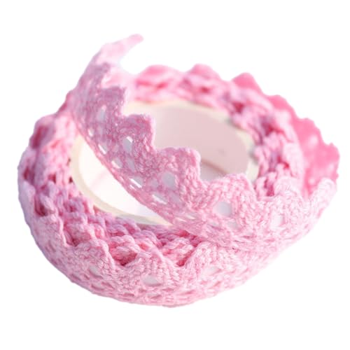 1 Rollen 2 Yards x 16mm Selbstklebende Spitzenband Baumwolle Spitze Stoff Spitzenbordüre Spitzenborte Dekoband Zierband für DIY Handwerk Hochzeit Geburtstag Geschenkbox Scrapbook,Rosa 1 Rollen 2 Yards x 16mm Selbstklebende Spitzenband Baumwolle Spitze Stoff Spitzenbordüre Spitzenborte Dekoband Zierband für DIY Handwerk Hochzeit Geburtstag Geschenkbox Scrapbook,Rosa von Wambere
