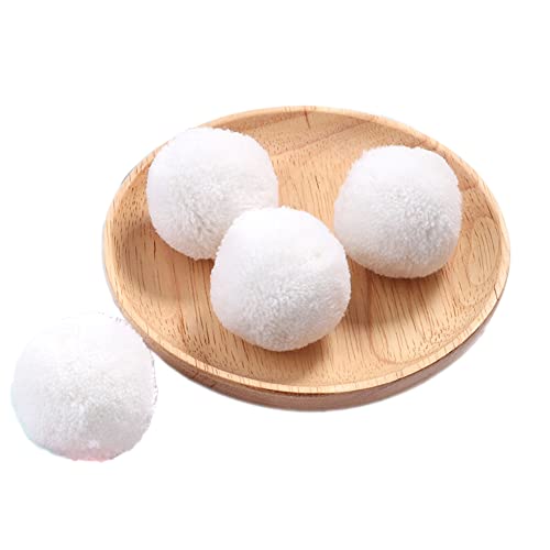 10 STK 40 mm Bunte Pompons zum Basteln,Bunte Bommeln Bälle,Pompoms für Kunsthandwerk,Pompons Bälle für Ostern,Weihnachten,Bunte Pompons für DIY Basteln Tischdekoration Geburtstagsdeko,Weiss 10 STK 40 mm Bunte Pompons zum Basteln,Bunte Bommeln Bälle,Pompoms für Kunsthandwerk,Pompons Bälle für Ostern,Weihnachten,Bunte Pompons für DIY Basteln Tischdekoration Geburtstagsdeko,Weiss von Wambere