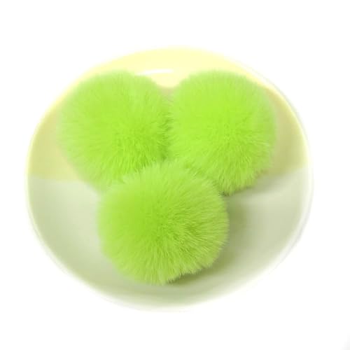 Wambere 10 Stück 8cm Pompons zum Basteln,Pompon Kunstfell Bommel Plüschbälle mit Elastischer Schlaufe,für DIY Kunsthandwerk Haarschmuck Hochzeiten Geburtstage Weihnachten Dekorationen,Grün Wambere 10 Stück 8cm Pompons zum Basteln,Pompon Kunstfell Bommel Plüschbälle mit Elastischer Schlaufe,für DIY Kunsthandwerk Haarschmuck Hochzeiten Geburtstage Weihnachten Dekorationen,Grün von Wambere