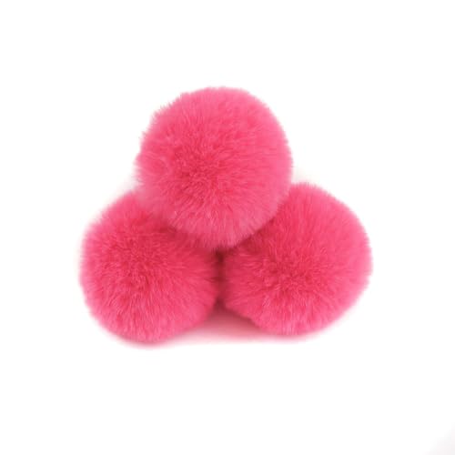 10 Stück 8cm Pompons zum Basteln,Pompon Kunstfell Bommel Plüschbälle mit Elastischer Schlaufe,für DIY Kunsthandwerk Haarschmuck Hochzeiten Geburtstage Weihnachten Dekorationen,Wassermelonenrot 10 Stück 8cm Pompons zum Basteln,Pompon Kunstfell Bommel Plüschbälle mit Elastischer Schlaufe,für DIY Kunsthandwerk Haarschmuck Hochzeiten Geburtstage Weihnachten Dekorationen,Wassermelonenrot von Wambere