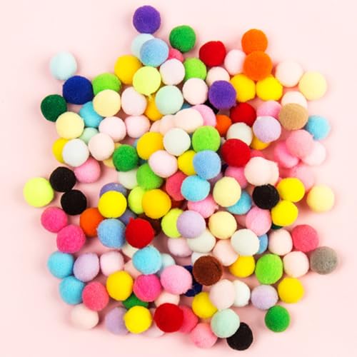 100 Stück 2cm Bunte Pompons,Pompons zum Basteln,Weich Flauschig Pom Poms,Elastische Pompons Plüsch Bälle,für DIY Kreativen Handwerk Ostern Weihnachten Geburtstag Partydekoration, 100 Stück 2cm Bunte Pompons,Pompons zum Basteln,Weich Flauschig Pom Poms,Elastische Pompons Plüsch Bälle,für DIY Kreativen Handwerk Ostern Weihnachten Geburtstag Partydekoration, von Wambere