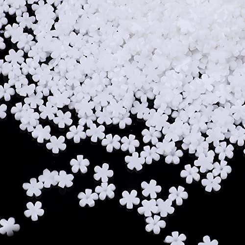 100 Stück 6mm Acryl Weiß 3D Blume Nagel Strass Nail Art Dekoration Nette Maniküre DIY Maniküre Werkzeug Zubehör Schön und charmant,klein und zart,geeignet für Nägel,Kunsthandwerk 100 Stück 6mm Acryl Weiß 3D Blume Nagel Strass Nail Art Dekoration Nette Maniküre DIY Maniküre Werkzeug Zubehör Schön und charmant,klein und zart,geeignet für Nägel,Kunsthandwerk von Wambere