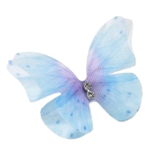 100 Stück Doppelschichtiger Tüll Kleiner Schmetterling 3D Schmetterling Patch Stickerei Nähen Spitze Applikationen Lace Appliques für DIY Handwerk Haarschmuck Kleiderdekoration,Blau Lila 100 Stück Doppelschichtiger Tüll Kleiner Schmetterling 3D Schmetterling Patch Stickerei Nähen Spitze Applikationen Lace Appliques für DIY Handwerk Haarschmuck Kleiderdekoration,Blau Lila von Wambere