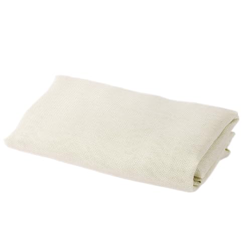 100 cm x 150 cm Künstlich Leinenstoff Meterware Dekorativer Stoff Stickerei Leinenstoff Dekostoff für DIY Nähen Kunsthandwerk Basteln Tischdekoration Kleidungsdekoration Heimdekoration,Weiß 100 cm x 150 cm Künstlich Leinenstoff Meterware Dekorativer Stoff Stickerei Leinenstoff Dekostoff für DIY Nähen Kunsthandwerk Basteln Tischdekoration Kleidungsdekoration Heimdekoration,Weiß von Wambere