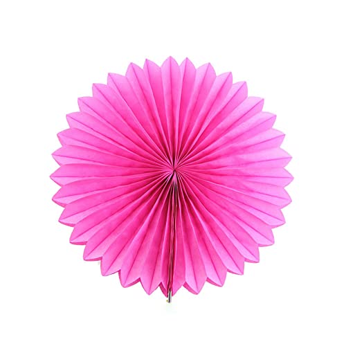 12 Stück Papier Fächer Dekoration Hanging Girlande Blumen Papierfächer Party Deko Set,Hängende Deko für Hochzeit Geburtstag Tea Party Tischdeko Classroom Baby Shower Backdrop Garland,15cm RosaRot 12 Stück Papier Fächer Dekoration Hanging Girlande Blumen Papierfächer Party Deko Set,Hängende Deko für Hochzeit Geburtstag Tea Party Tischdeko Classroom Baby Shower Backdrop Garland,15cm RosaRot von Wambere