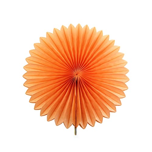 12 Stück Papier Fächer Dekoration Hanging Girlande Blumen Papierfächer Party Deko Set,Hängende Deko für Hochzeit Geburtstag Tea Party Tischdeko Classroom Baby Shower Backdrop Garland,20cm Orange 12 Stück Papier Fächer Dekoration Hanging Girlande Blumen Papierfächer Party Deko Set,Hängende Deko für Hochzeit Geburtstag Tea Party Tischdeko Classroom Baby Shower Backdrop Garland,20cm Orange von Wambere