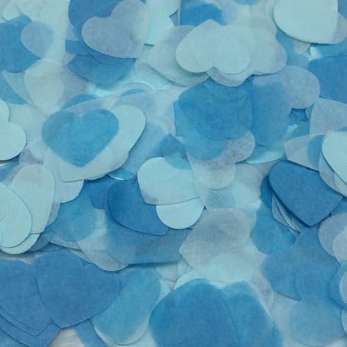 120g Bunt Papier Herz Konfetti Streudeko Herzförmige Konfetti Geburtstag Deko Papier Konfetti Tischdekoration Luftballons Korationen Hochzeit Party Babydusche Valentinstag,Blau 120g Bunt Papier Herz Konfetti Streudeko Herzförmige Konfetti Geburtstag Deko Papier Konfetti Tischdekoration Luftballons Korationen Hochzeit Party Babydusche Valentinstag,Blau von Wambere