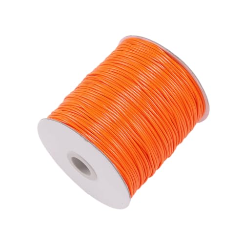 1mm x 10m Wachsschnur Wachslinie Wachskordel Waxedcord Baumwollschnur Gewachst Lederseil Lederschnur Basteln Schmuckkordel für DIY Handwerk Armband Halskette Schmuckherstellung,Orange 1mm x 10m Wachsschnur Wachslinie Wachskordel Waxedcord Baumwollschnur Gewachst Lederseil Lederschnur Basteln Schmuckkordel für DIY Handwerk Armband Halskette Schmuckherstellung,Orange von Wambere