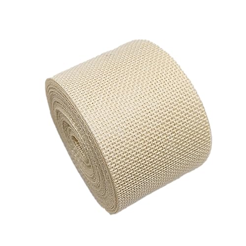 2 Rolle Juteband,5cmx10m Juteband Schleife Vintage Natürliche Sackleinen Hessische Jute Band Rolle für DIY Handwerk Hochzeit Geschenkverpackung Weihnachten Deko,Beige 2 Rolle Juteband,5cmx10m Juteband Schleife Vintage Natürliche Sackleinen Hessische Jute Band Rolle für DIY Handwerk Hochzeit Geschenkverpackung Weihnachten Deko,Beige von Wambere