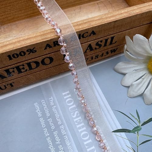 2 Yards Spitzenband mit Perlen,Perlen Band Borte Spitzenbesatz Spitzenborte Spitzenbordüre Zierspitze Dekoband Für DIY Nähen Basteln Kleidung Hochzeit Deko Scrapbooking Geschenkbox,Rosa 2 Yards Spitzenband mit Perlen,Perlen Band Borte Spitzenbesatz Spitzenborte Spitzenbordüre Zierspitze Dekoband Für DIY Nähen Basteln Kleidung Hochzeit Deko Scrapbooking Geschenkbox,Rosa von Wambere