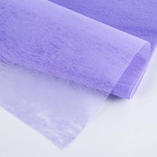 20 Blatt Seidenpapier 50x50 cm,Seidenpapier Verpackungsmaterial Verpackungspapier Tissue Paper Geschenkpapier Geschenk Verpackungsmaterial für Weihnachten Blumenverpackung,Helles Lila von Wambere