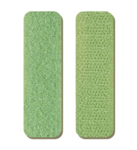 20 Stück 2cm × 7cm Klettband Extra Stark,Klettband zum Nähen,Doppelseitiges Klettverschluss Stoff Klettstreifen,für DIY Kunsthandwerk Basteln Schuhe Kleidung Dekorieren,Grün 20 Stück 2cm × 7cm Klettband Extra Stark,Klettband zum Nähen,Doppelseitiges Klettverschluss Stoff Klettstreifen,für DIY Kunsthandwerk Basteln Schuhe Kleidung Dekorieren,Grün von Wambere