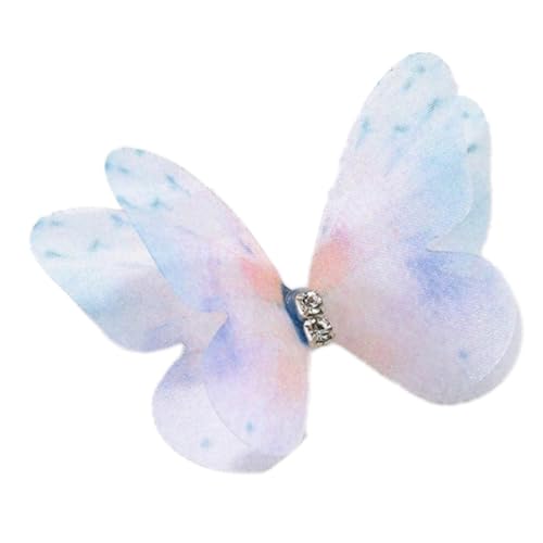 20 Stück Doppelschichtiger Tüll Kleiner Schmetterling 3D Schmetterling Patch Stickerei Nähen Spitze Applikationen Lace Appliques für DIY Handwerk Haarschmuck Kleiderdekoration,Hellblau 20 Stück Doppelschichtiger Tüll Kleiner Schmetterling 3D Schmetterling Patch Stickerei Nähen Spitze Applikationen Lace Appliques für DIY Handwerk Haarschmuck Kleiderdekoration,Hellblau von Wambere