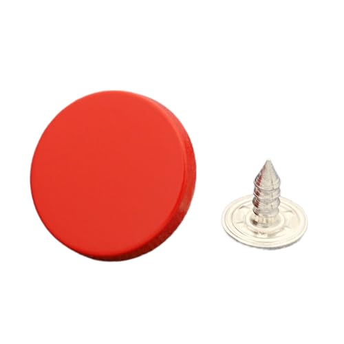 20 Stück Jeansknöpfe 17mm Hosenknopf Hosen Ersatz Knöpfe Zierknöpfen Metallknöpfe Verstellbare Jeansknöpfe Ohne Nähen Hosenknöpfe Jackenknöpfe für DIY Basteln Kleidungsdekoration,Rot 20 Stück Jeansknöpfe 17mm Hosenknopf Hosen Ersatz Knöpfe Zierknöpfen Metallknöpfe Verstellbare Jeansknöpfe Ohne Nähen Hosenknöpfe Jackenknöpfe für DIY Basteln Kleidungsdekoration,Rot von Wambere