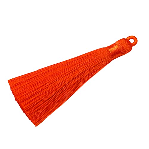 20 Stück Quasten Anhänger,8cm Bunte Quasten-Lesezeichen,Tassel Troddel Armband Schlüsselanhänger Basteln Quaste für Ohrringe Schmuckherstellung Taschen Lesezeichen DIY Handwerk Zubehör,Orange 20 Stück Quasten Anhänger,8cm Bunte Quasten-Lesezeichen,Tassel Troddel Armband Schlüsselanhänger Basteln Quaste für Ohrringe Schmuckherstellung Taschen Lesezeichen DIY Handwerk Zubehör,Orange von Wambere