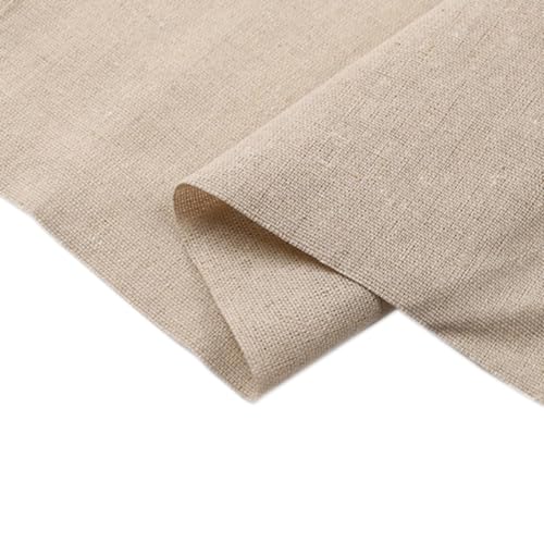 200cm x 150cm Naturleinengewebe Natur Leinen Nähstoff Meterware Embroidery Fabric Stickerei Dekostoffe Baumwoll und Leinenstoffe,für DIY Basteln Kleidungsstücken Tischdecke Dekoration,Dunkles Leinen 200cm x 150cm Naturleinengewebe Natur Leinen Nähstoff Meterware Embroidery Fabric Stickerei Dekostoffe Baumwoll und Leinenstoffe,für DIY Basteln Kleidungsstücken Tischdecke Dekoration,Dunkles Leinen von Wambere